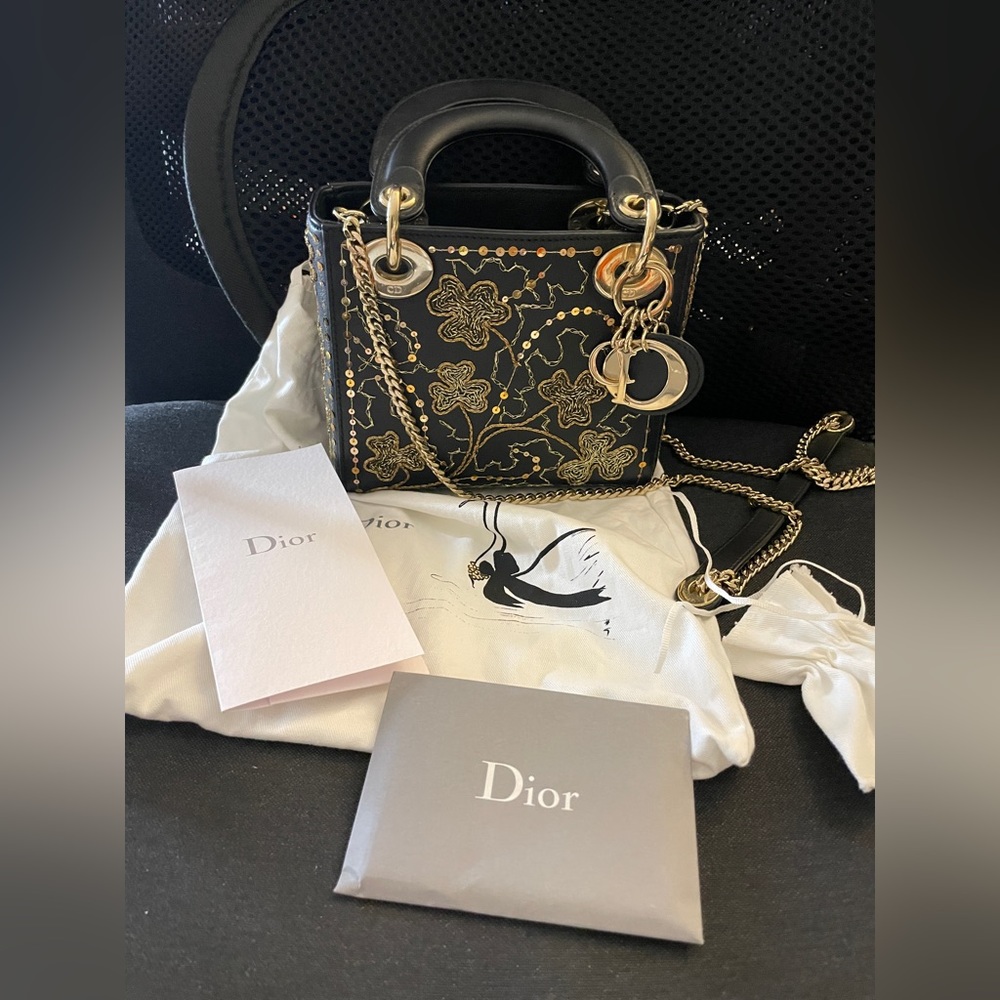 Christian Dior lady mini bag